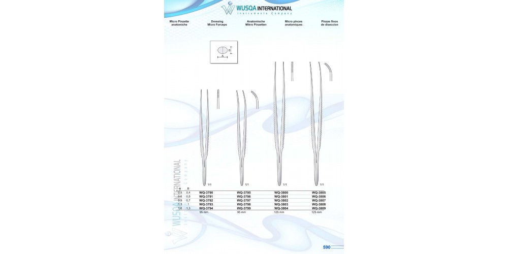 Dressing Micro Forceps 